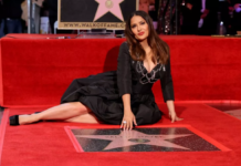 Salma Hayek tiene su estrella en Hollywood