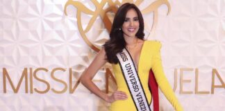 Miss Venezuela Luiseth Materán rumbo a Israel - NA