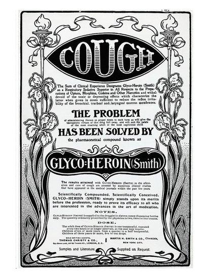 heroína como remedio para la tos