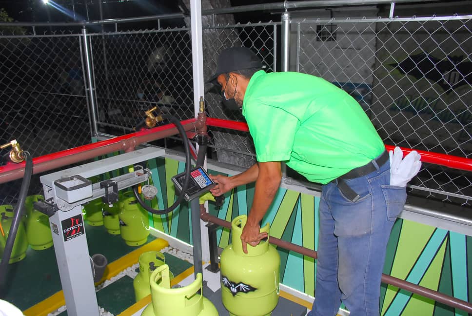 planta de llenado de GasDrácula en Naguanagua 