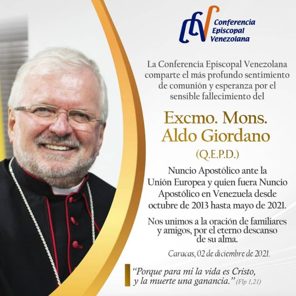 Monseñor Aldo Giordano