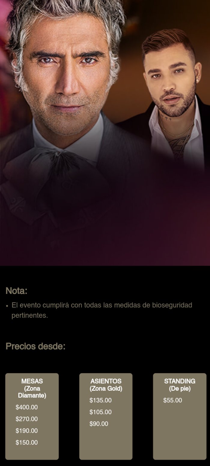 Alejandro Fernández tour “Hecho en México” - Alejandro Fernández tour “Hecho en México”