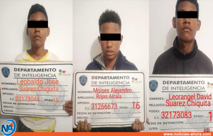 Imputados adolescentes en Monagas - Noticias Ahora