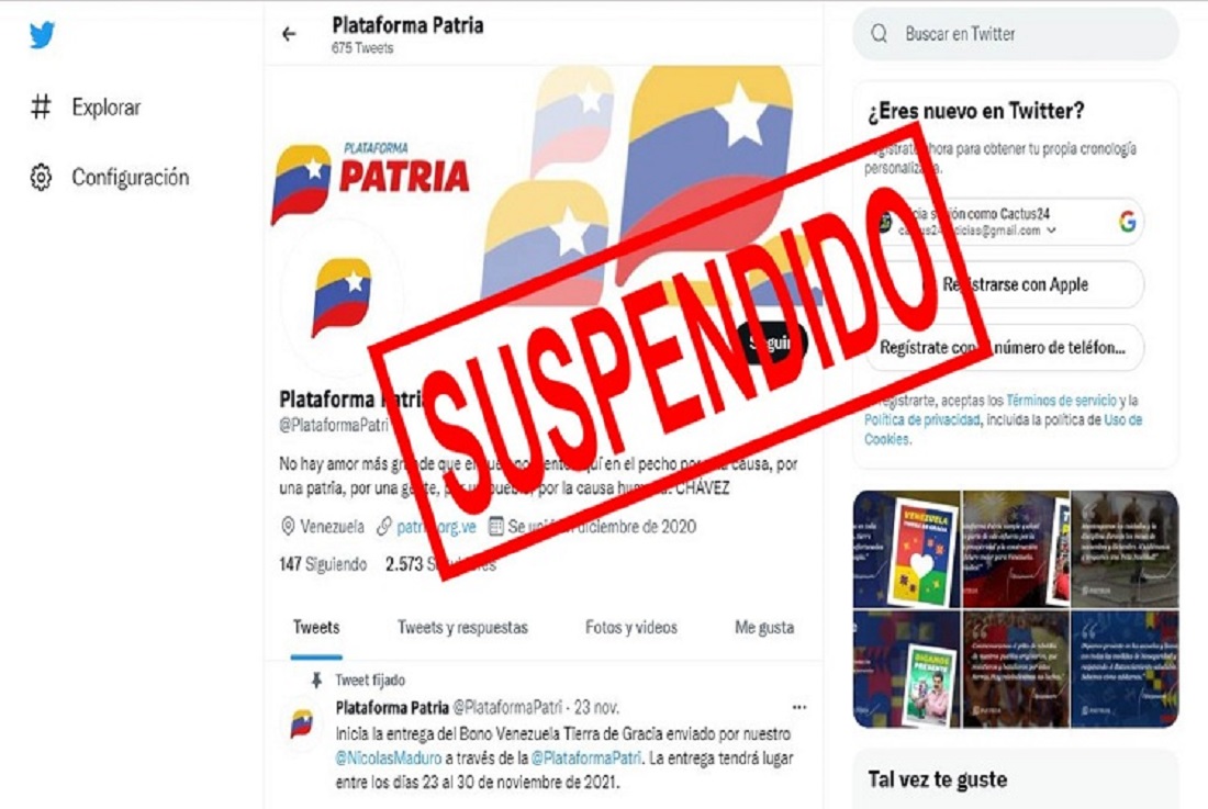 Twitter suspende cuentas - Twitter suspende cuentas