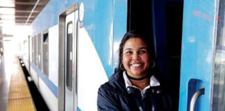 Venezolana maquinista de trenes en Chile - Noticias Ahora