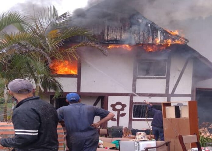 Explosión en una panadería en El Jarillo - NA