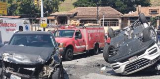 Choque múltiple en Mérida - Noticias Ahora