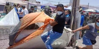 Destruyen carpas en Chile - Noticias Ahora