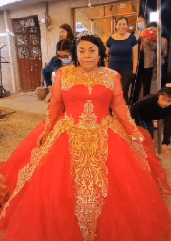 abuelita celebro sus 15 2