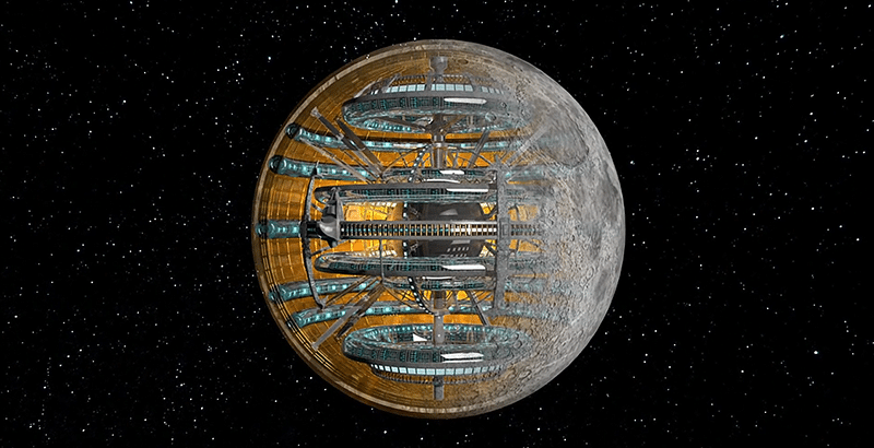 luna artificial