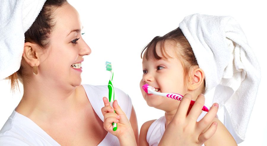 cuidado dental en los niños