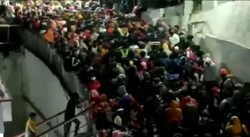 Estampida en la India