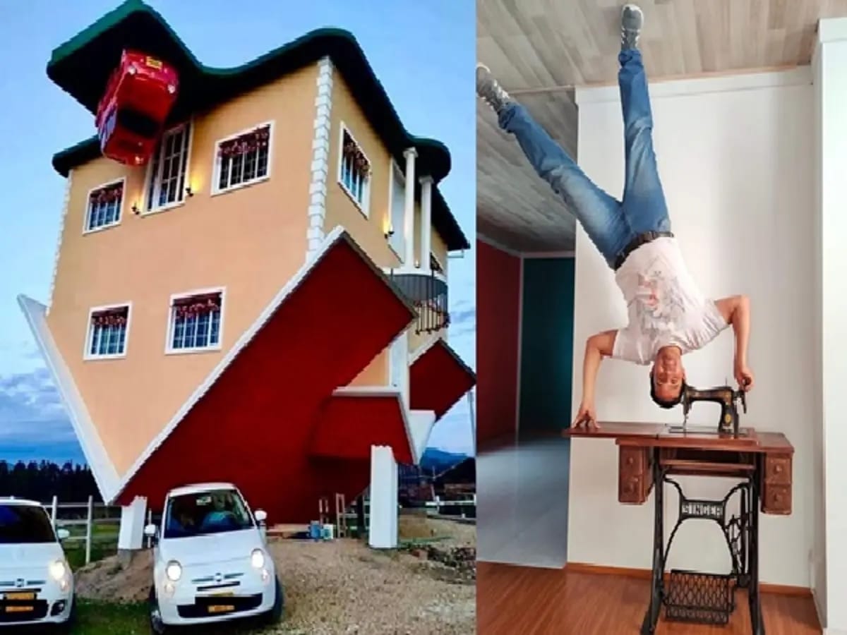 Diseñan una «casa de cabeza»