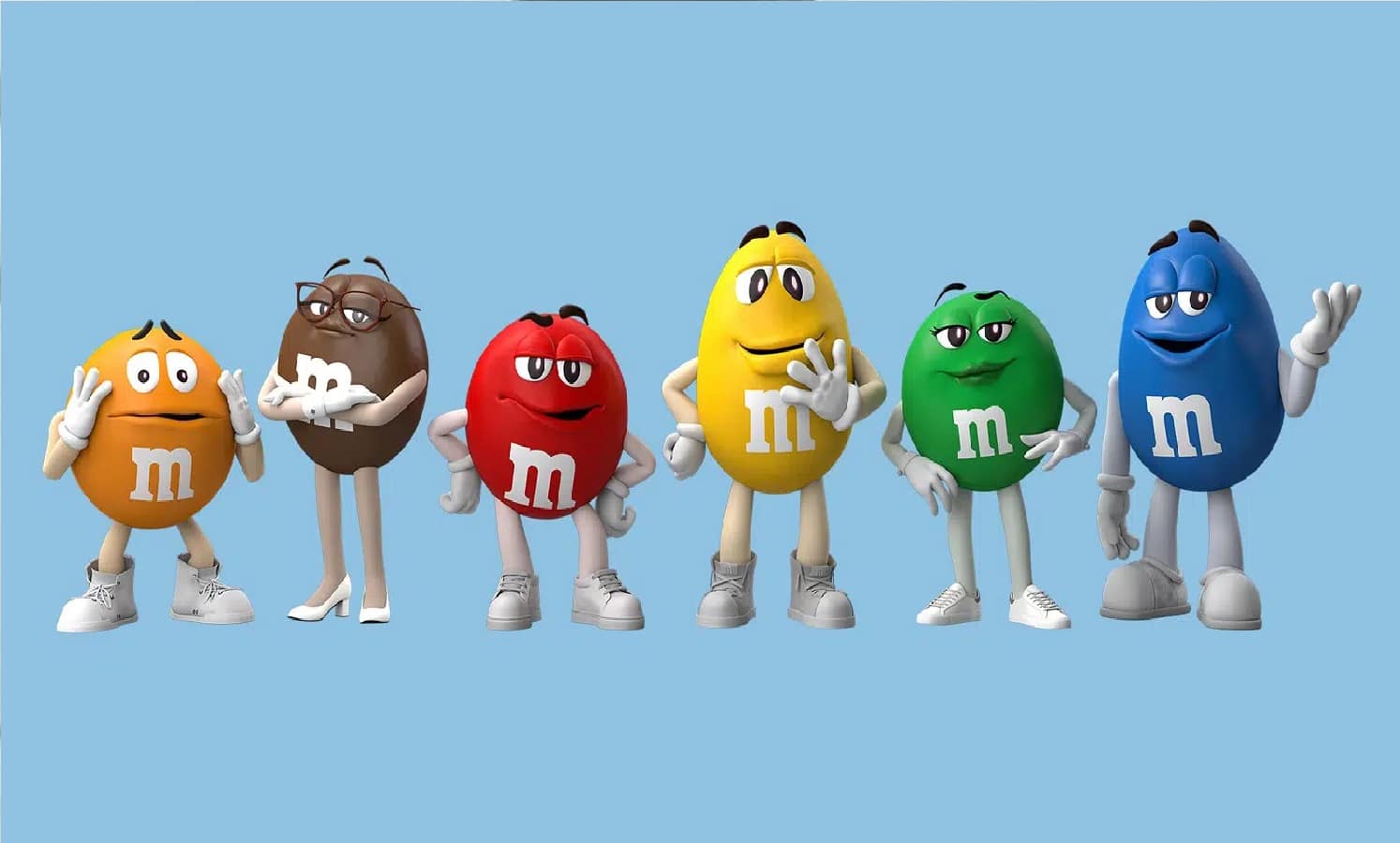M&M’s actualiza sus personajes