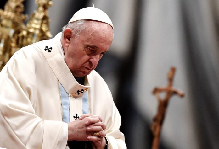 Papa Francisco Ucrania domingo de ramos