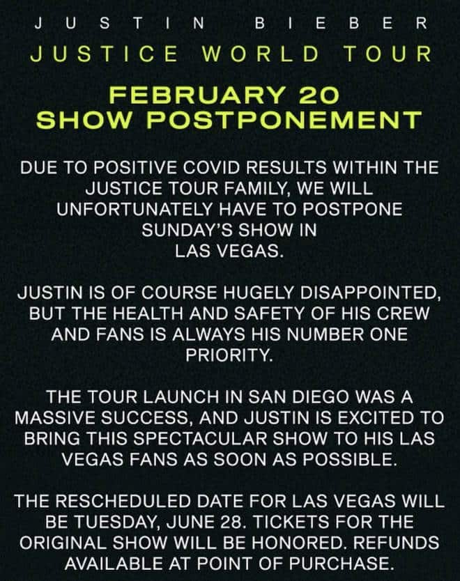 justin bieber da positivo a covid
