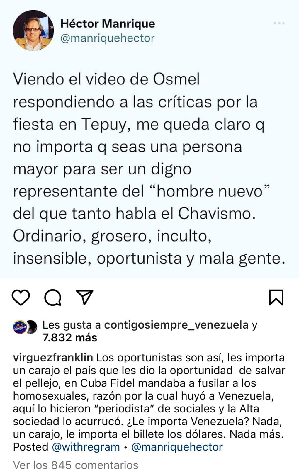 polemica osmel