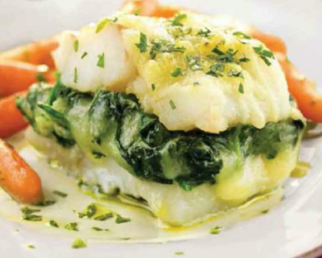rollitos de merluza rellenos de espinacas - rollitos de merluza rellenos de espinacas