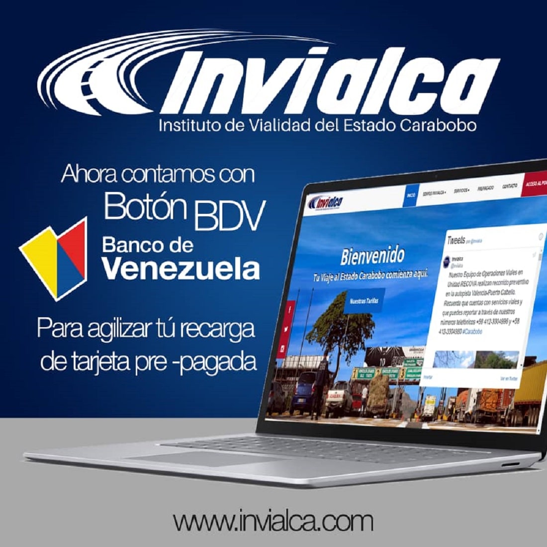  Invialca activó Botón de Pago BDV -  Invialca activó Botón de Pago BDV