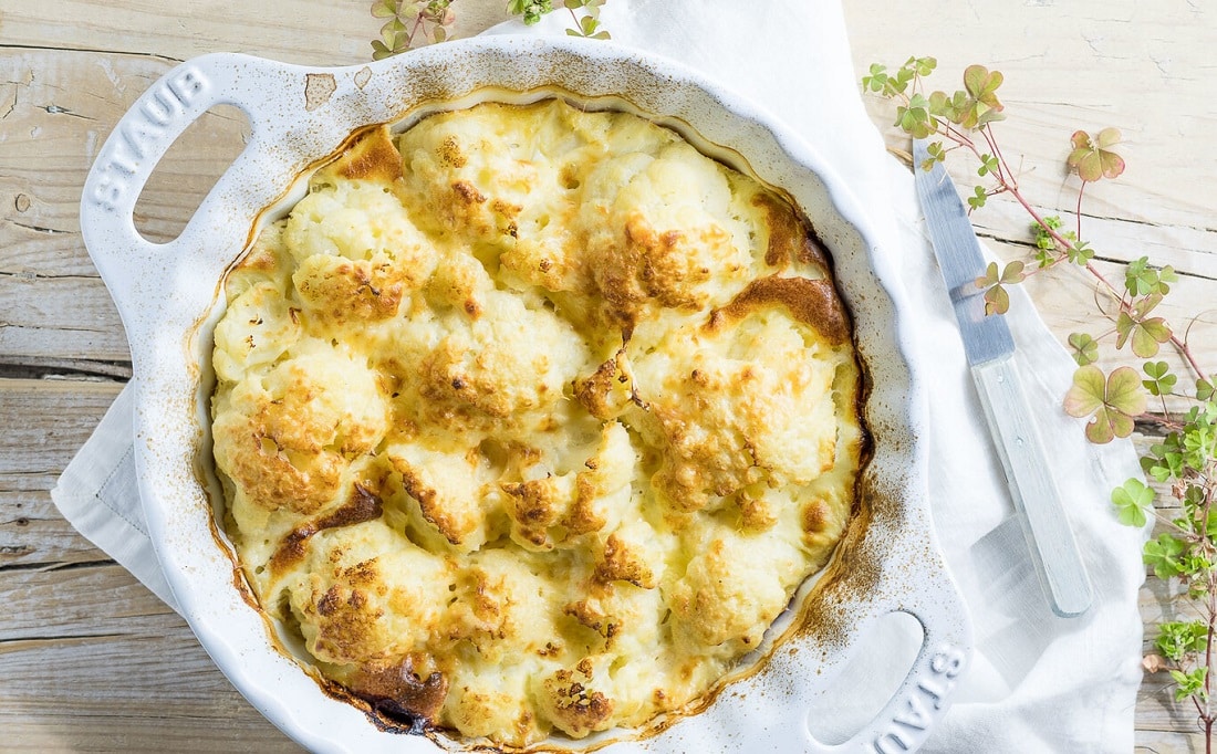 coliflor al horno