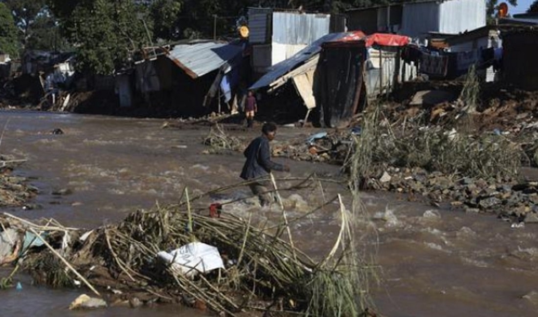 inundaciones en Sudáfrica