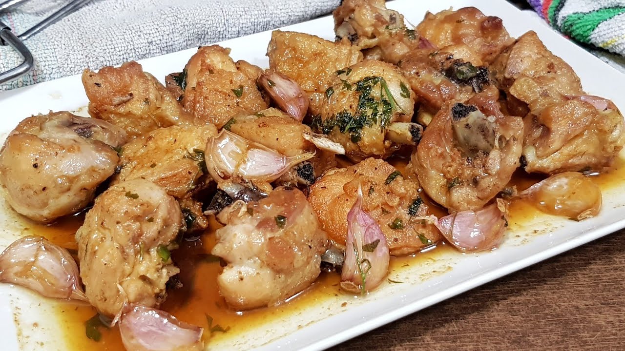 pollo al ajillo