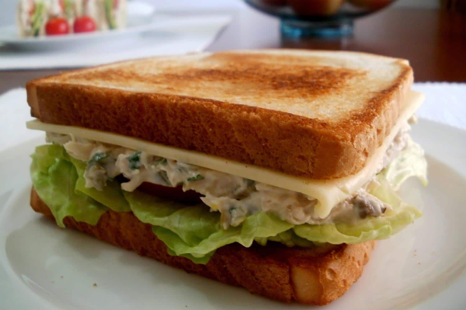 sándwich de pollo - sándwich de pollo