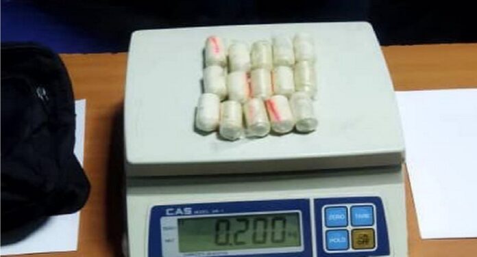 Detenido árabe con dediles de cocaína