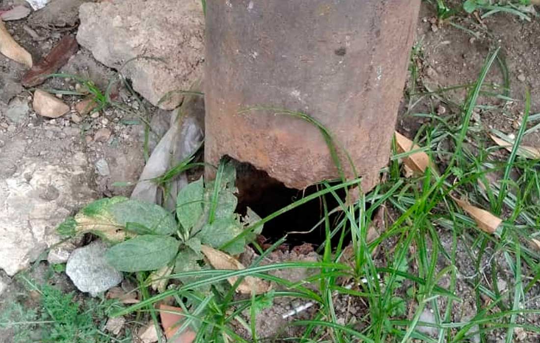 El Carmen Norte postes de luz