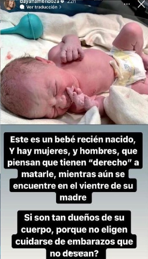 dayana mendoza genera polemica