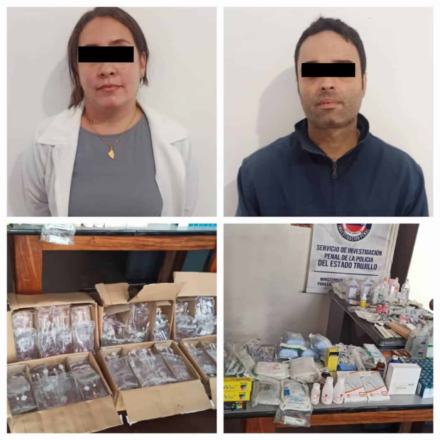 Detenidos dos médicos en Trujillo