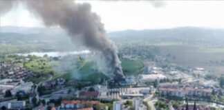 explosión en una fábrica química de Eslovenia