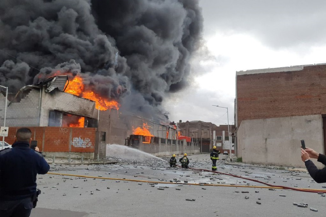 incendio fabrica argentina