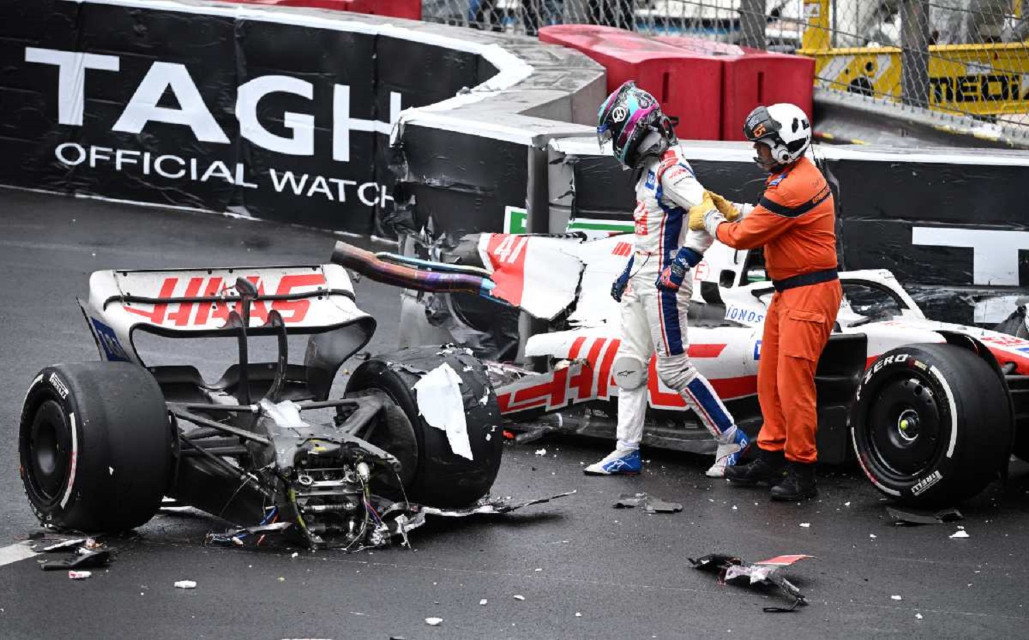 Mick Schumacher aparatoso accidente