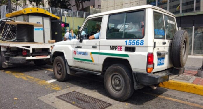 robaron vehículo de Corpoelec en Anzoátegui
