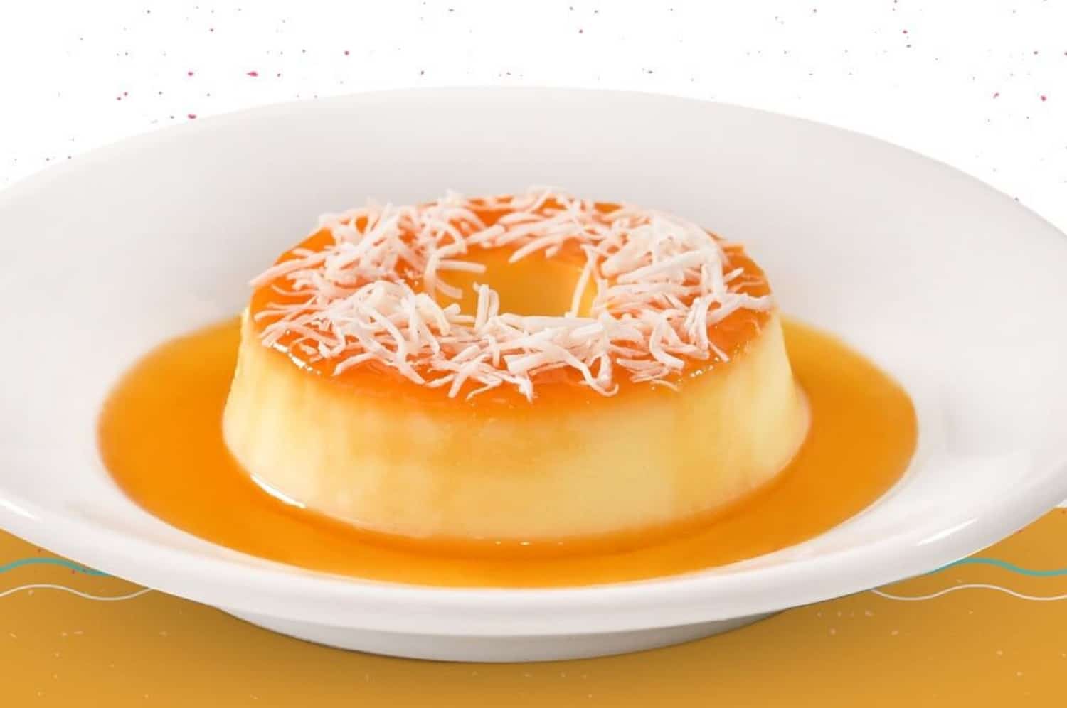 quesillo de pan de coco