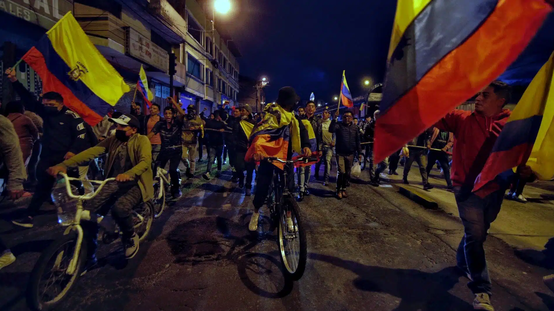 Protestas en Ecuador