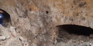 investigación arqueológica en murallas de La Guaira