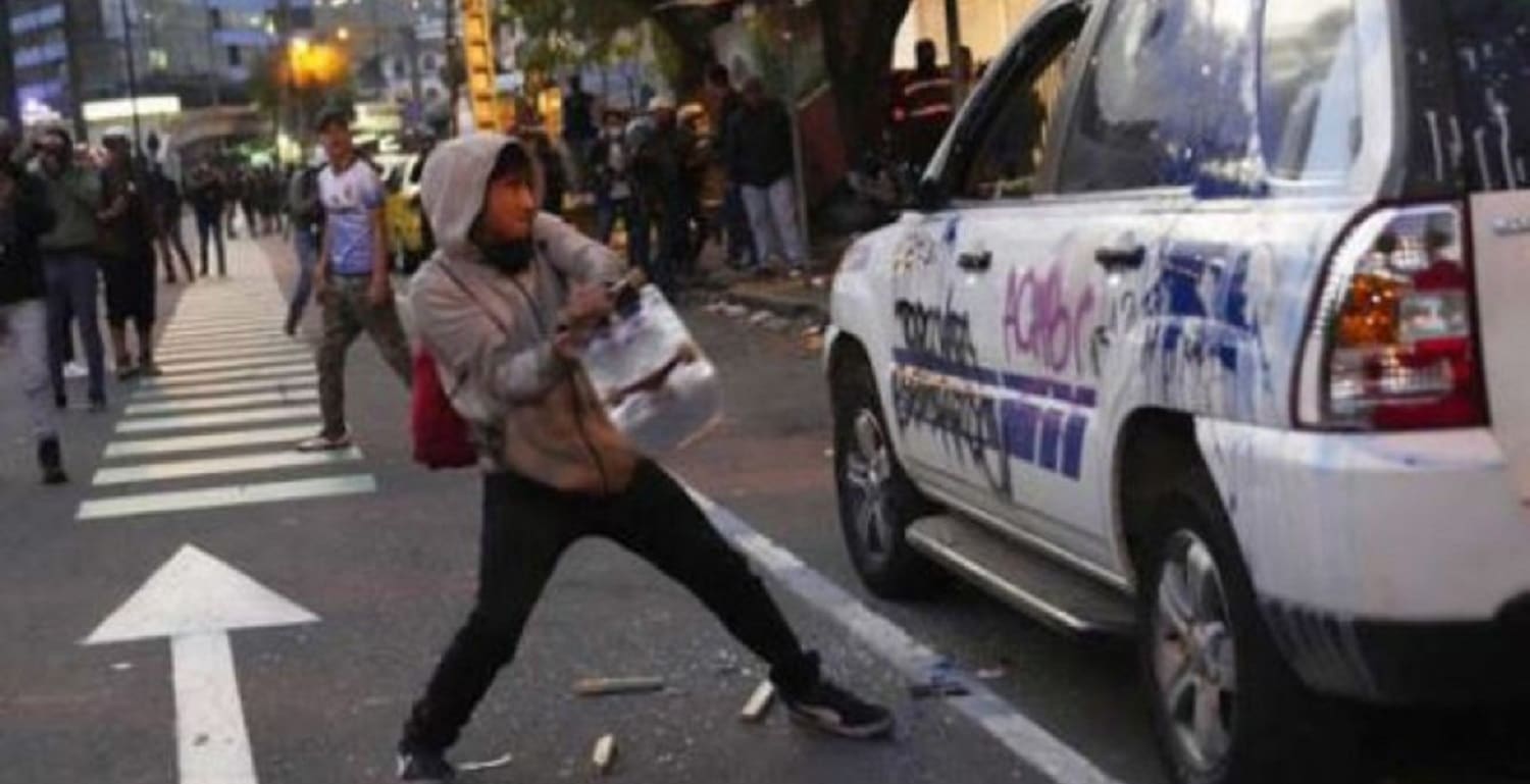 Protestas en Ecuador