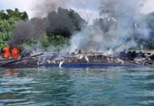 incendio de ferry en Filipinas
