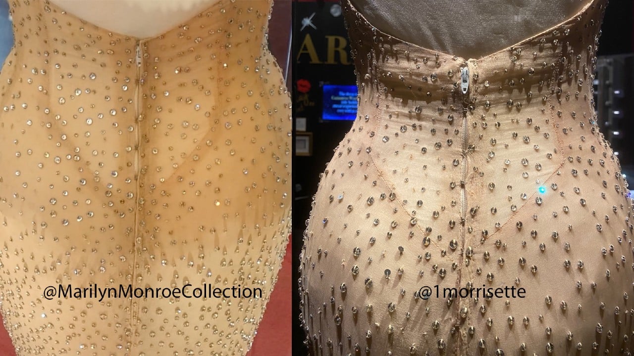 Kim Kardashian vestido de Marilyn Monroe