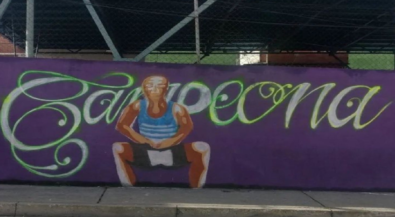 Aparece nuevo mural de Yulimar Rojas