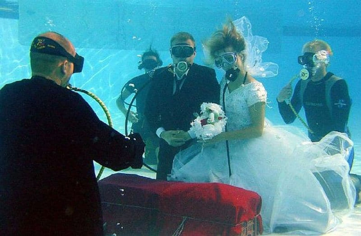 Boda submarina