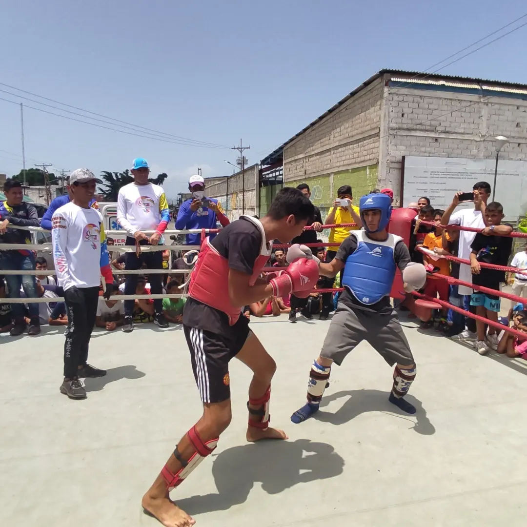Gran Toma Deportiva en Nueva Valencia