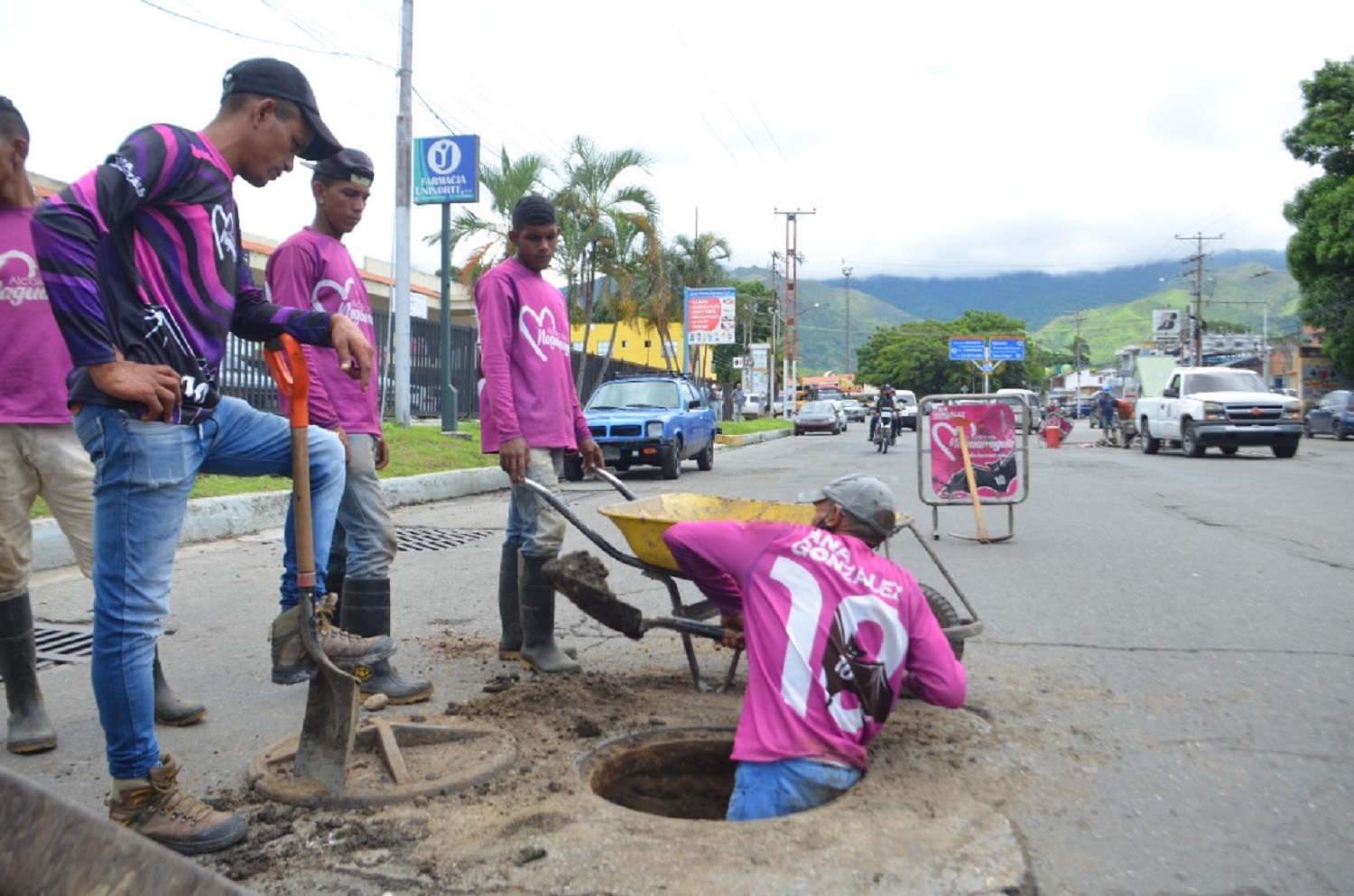 mantenimiento de drenajes en Naguanagua