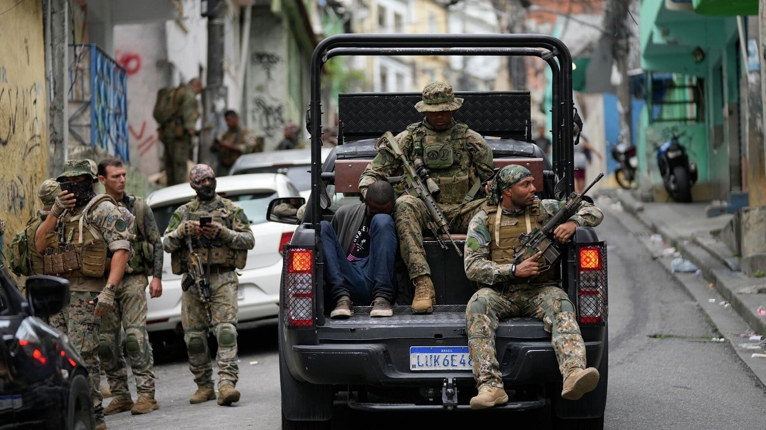 Operativo policial en Río de Janeiro
