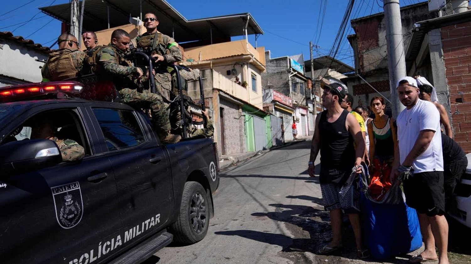 Operativo policial en Río de Janeiro