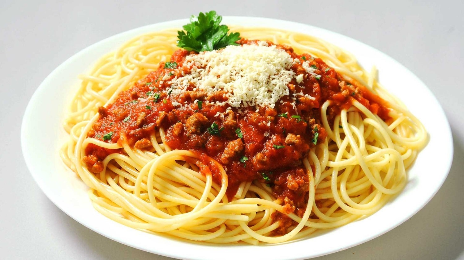 Pasta a la boloñesa