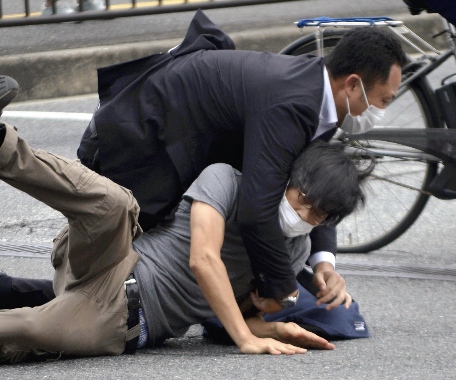 fallas dispositivo de seguridad Shinzo Abe