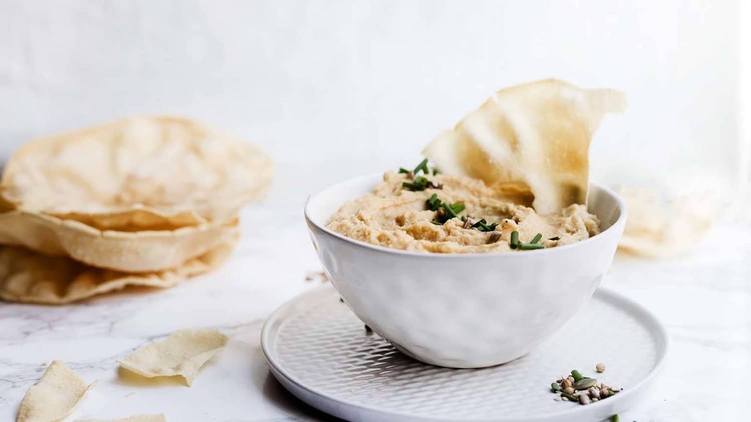 hummus con tahini
